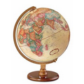 Hastings Antique Ocean Desk Globe w/ Walnut Finish Base (English)